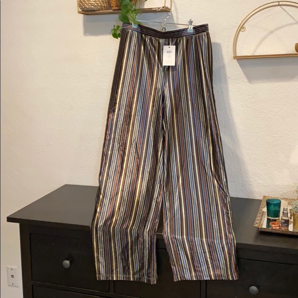 Nasty Gal velvet Retro pants